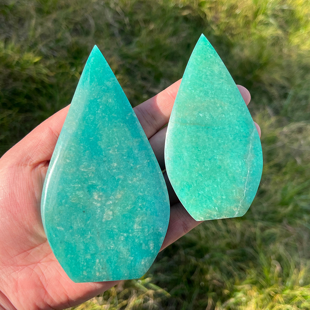 Natural Amazonite Teardrop