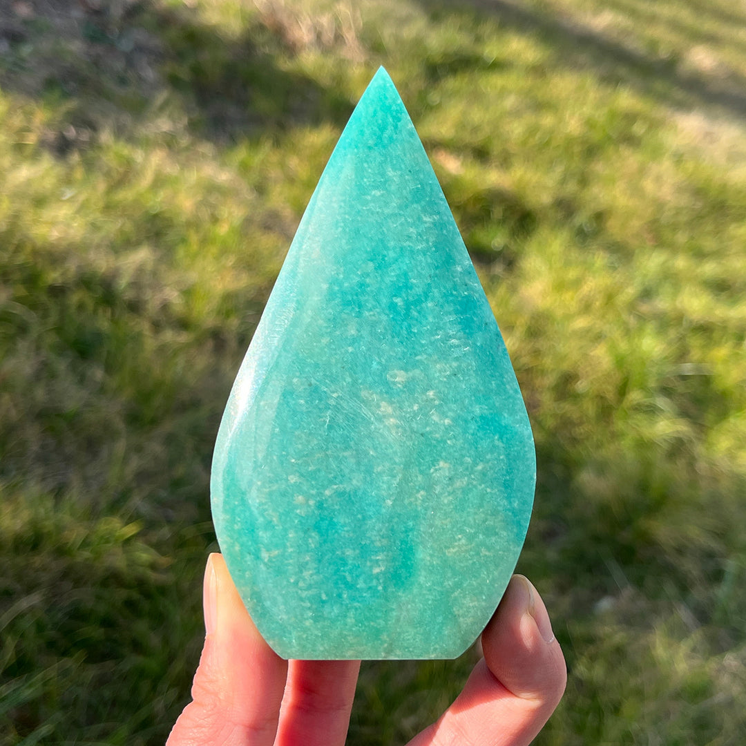 Natural Amazonite Teardrop