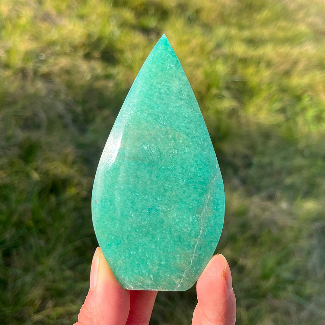 Natural Amazonite Teardrop