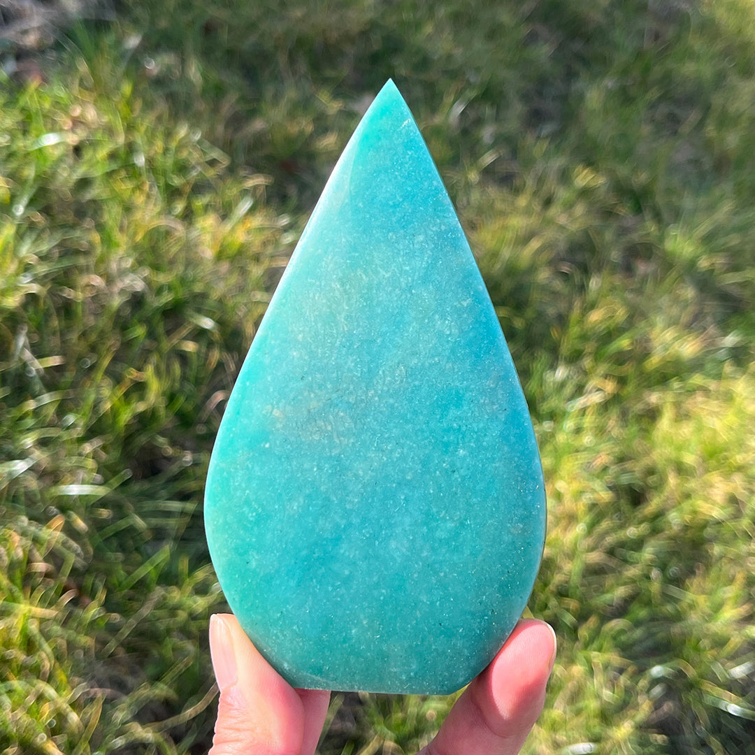Natural Amazonite Teardrop