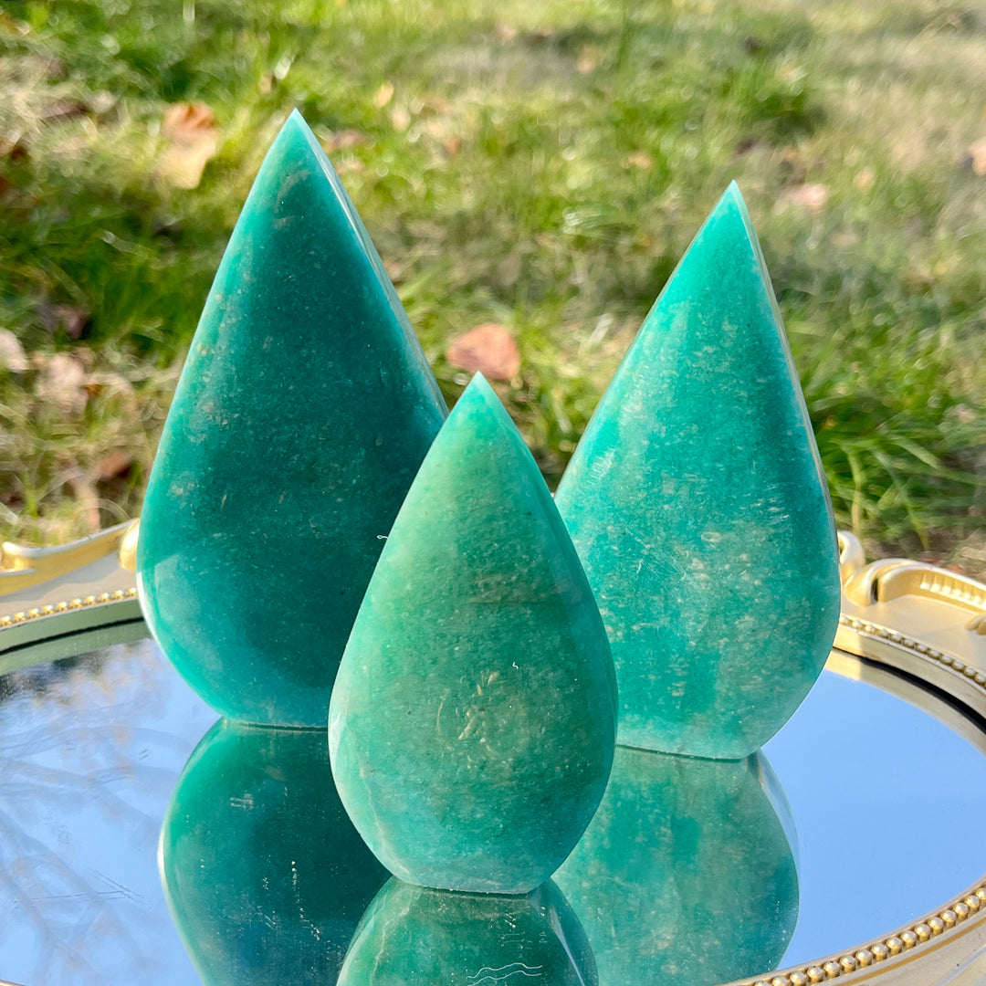 Natural Amazonite Teardrop