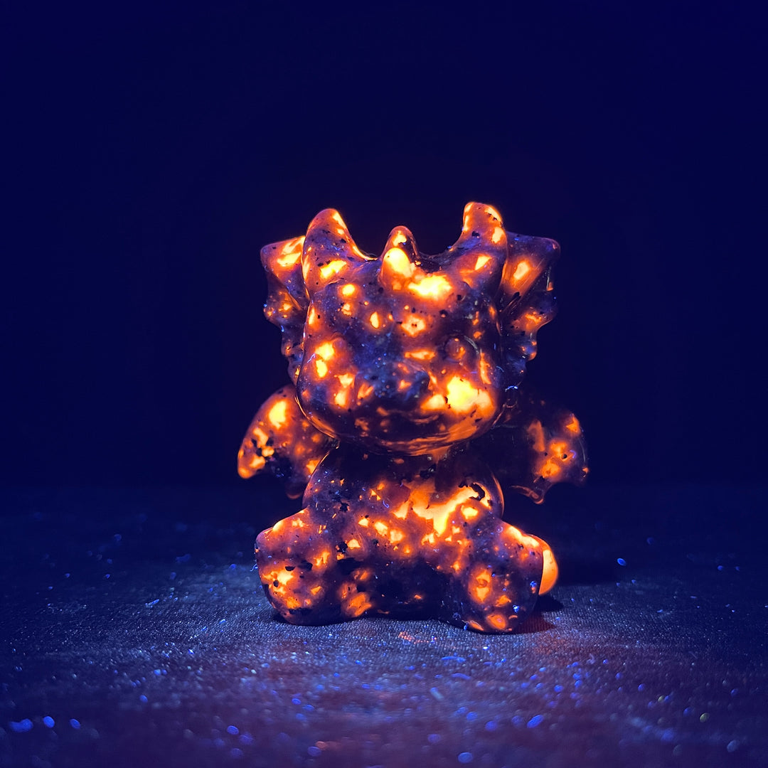 Natural Seated Baby Dragon