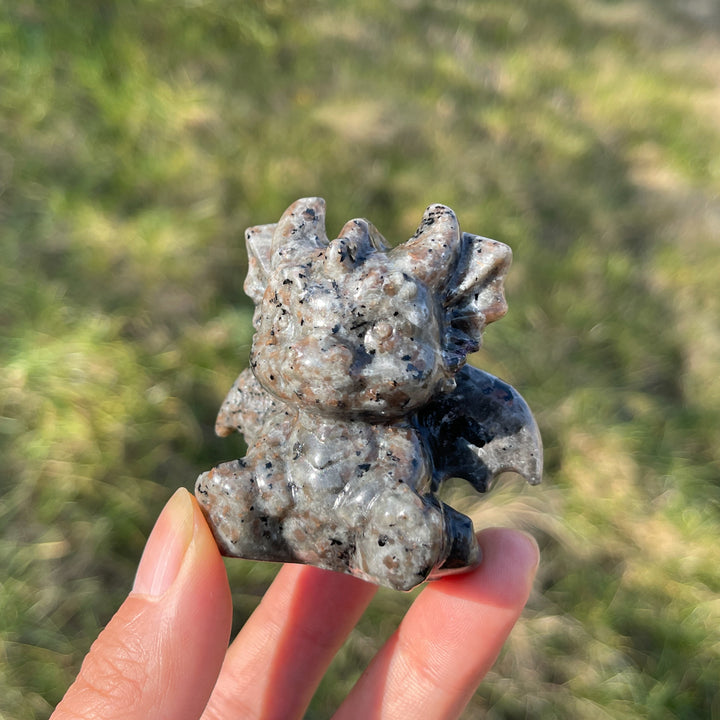 Natural Seated Baby Dragon