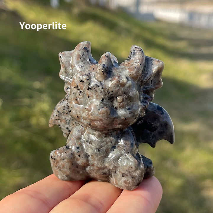 Natural Seated Baby Dragon