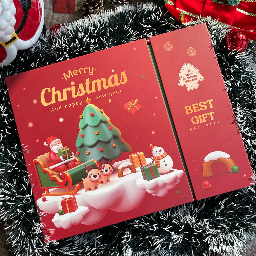12-Day Christmas Advent Crystal Gift Box