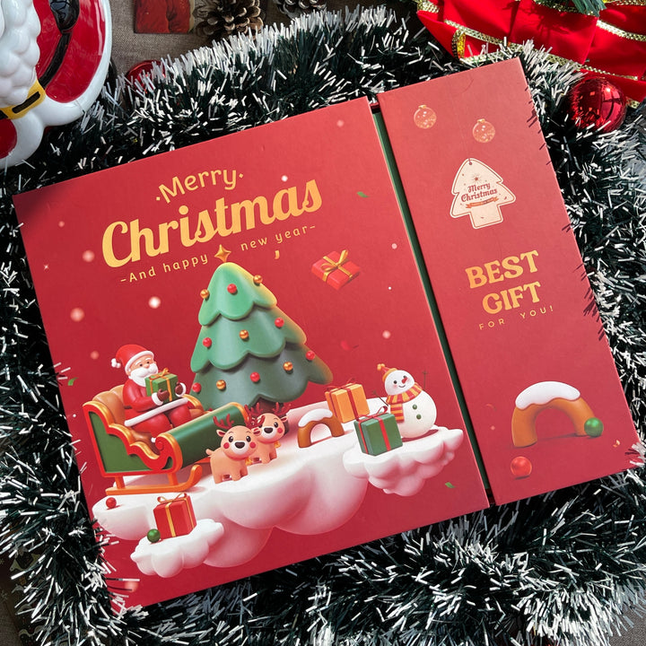 12-Day Christmas Advent Crystal Gift Box