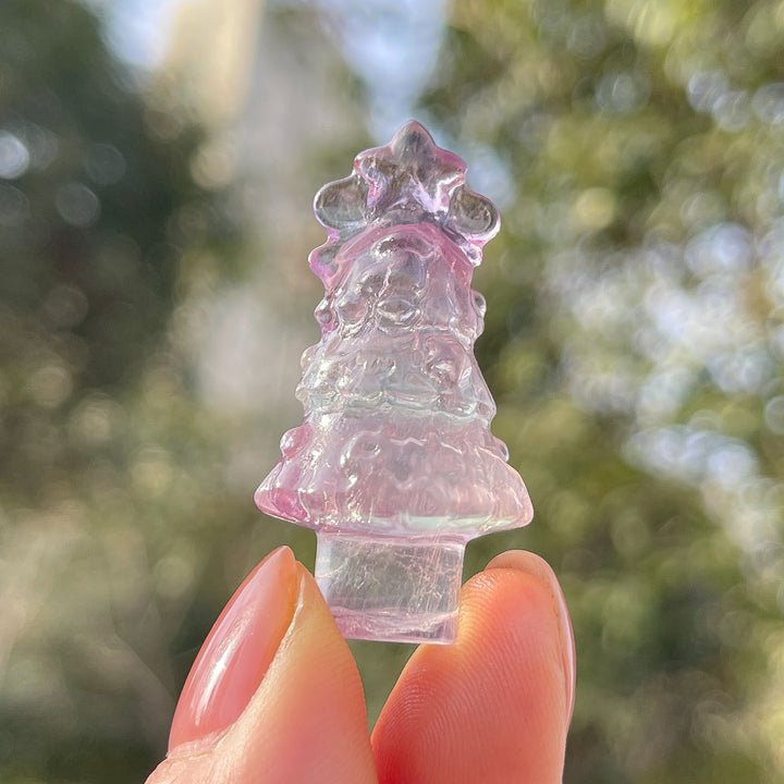 Natural Fluorite Christmas Tree