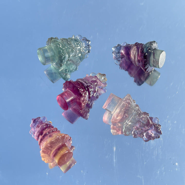 Natural Fluorite Christmas Tree