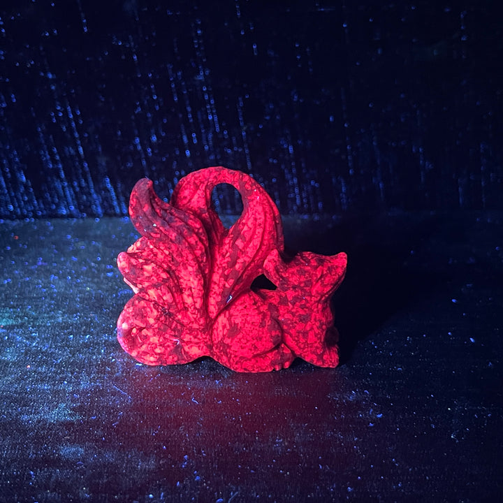 Natural Crystal Carving Nine-Tailed Fox