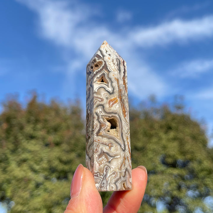 Natural Mexican Agate Point