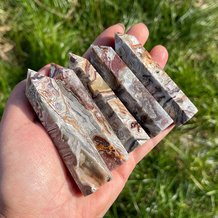 Natural Mexican Agate Point