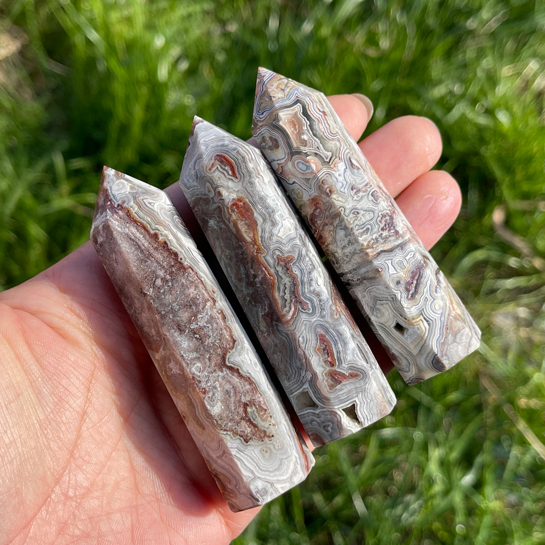 Natural Mexican Agate Point