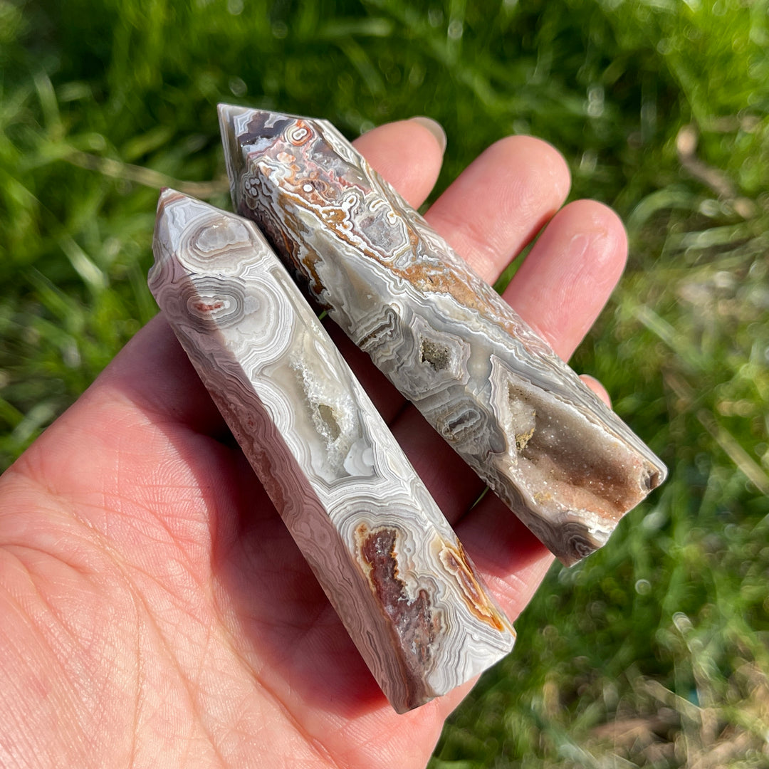 Natural Mexican Agate Point