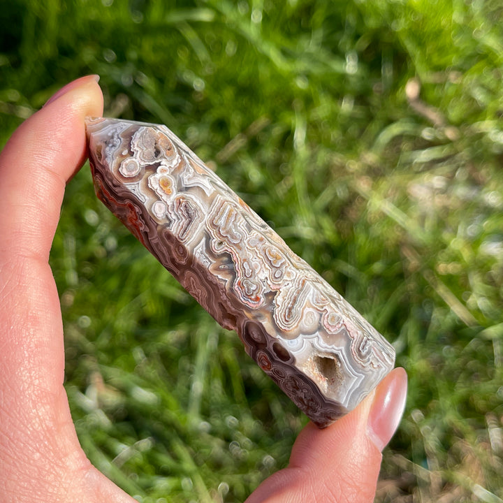 Natural Mexican Agate Point