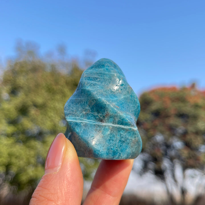 Natural Crystal Carving Flame