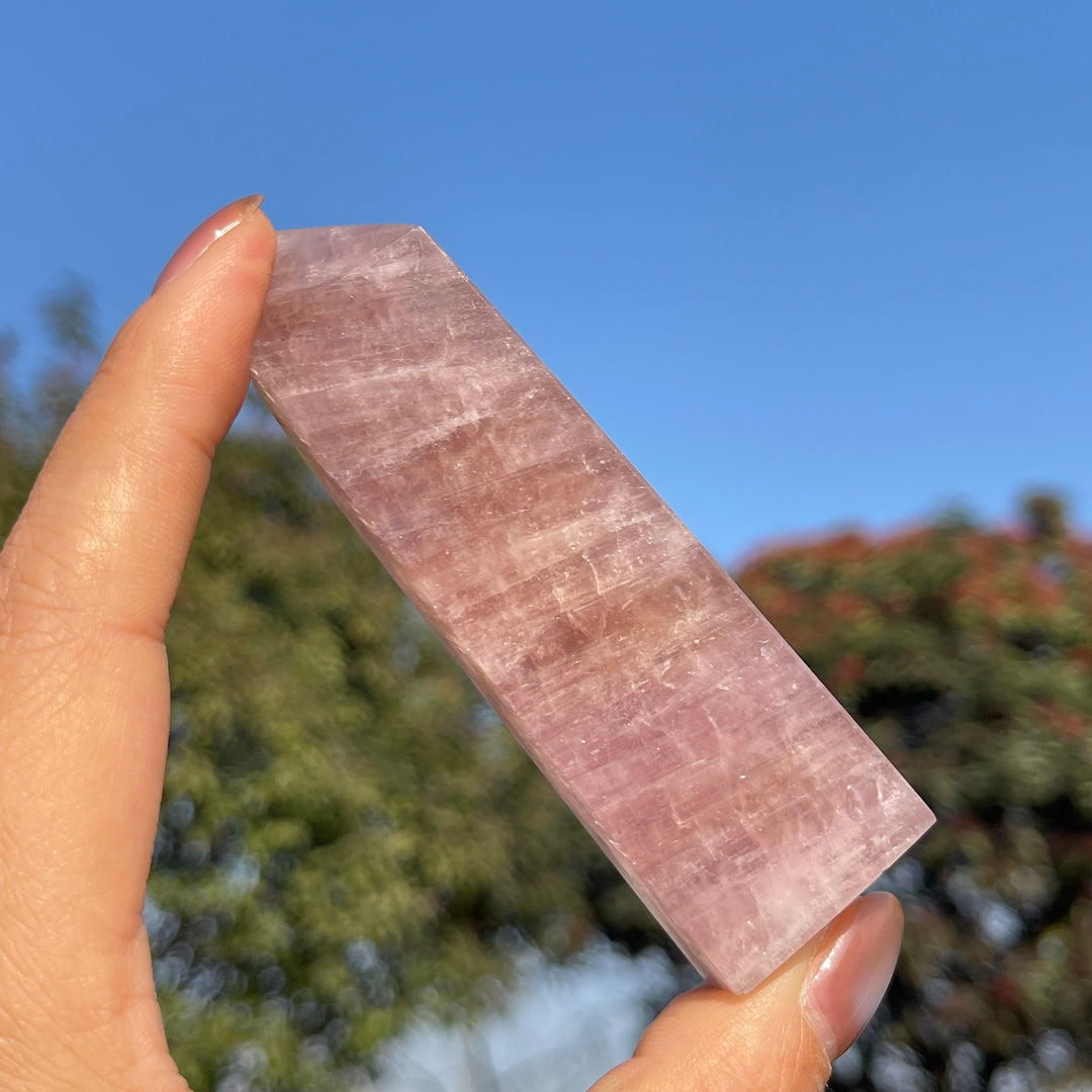 Natural Pink Aragonite Point