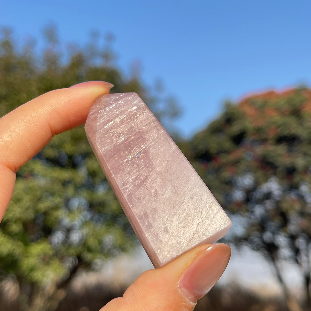 Natural Pink Aragonite Point