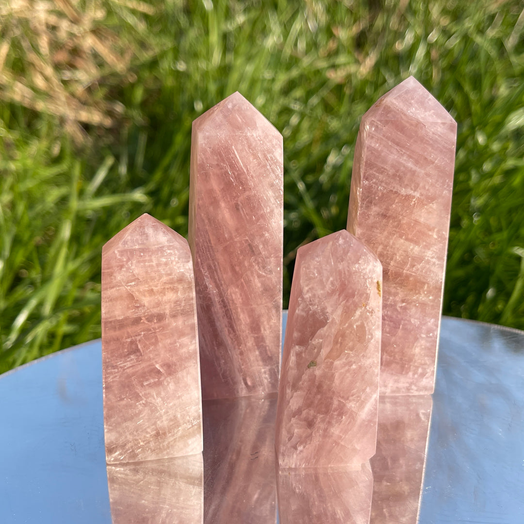Natural Pink Aragonite Point