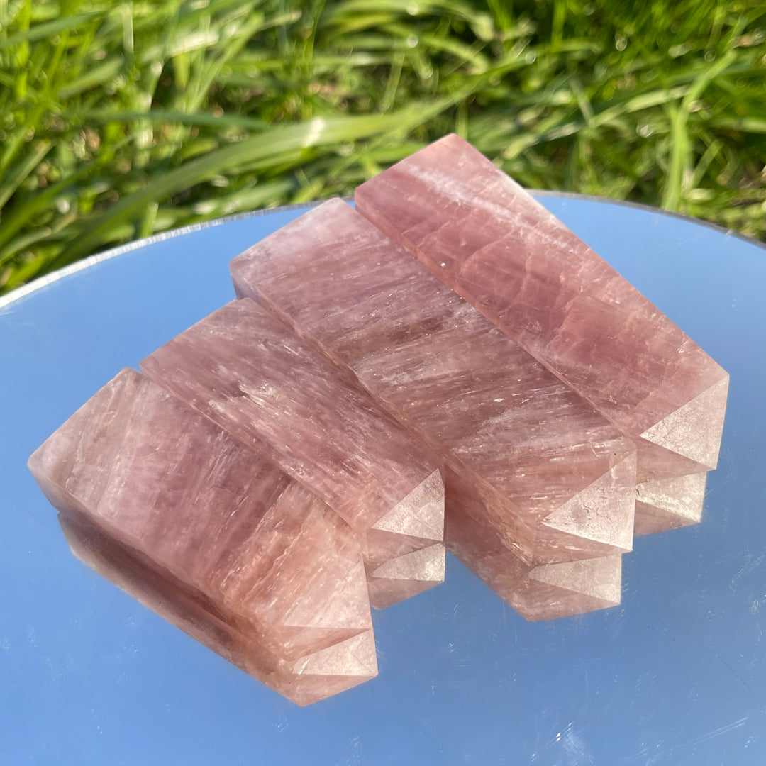 Natural Pink Aragonite Point