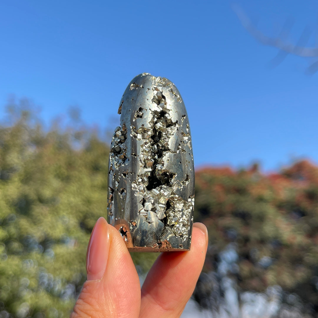 Natural Pyrite Ornament