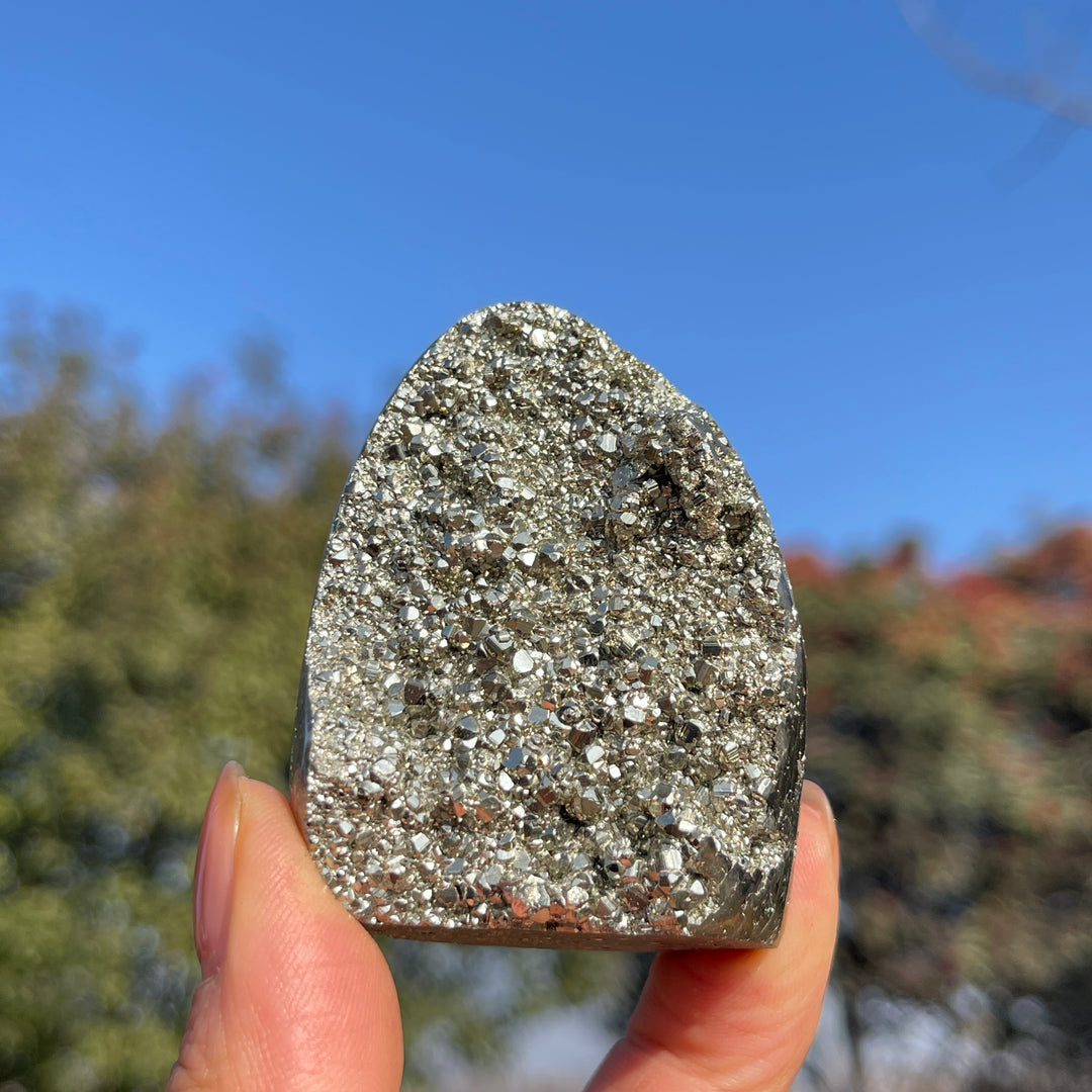 Natural Pyrite Ornament