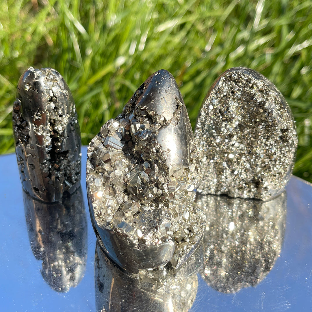 Natural Pyrite Ornament