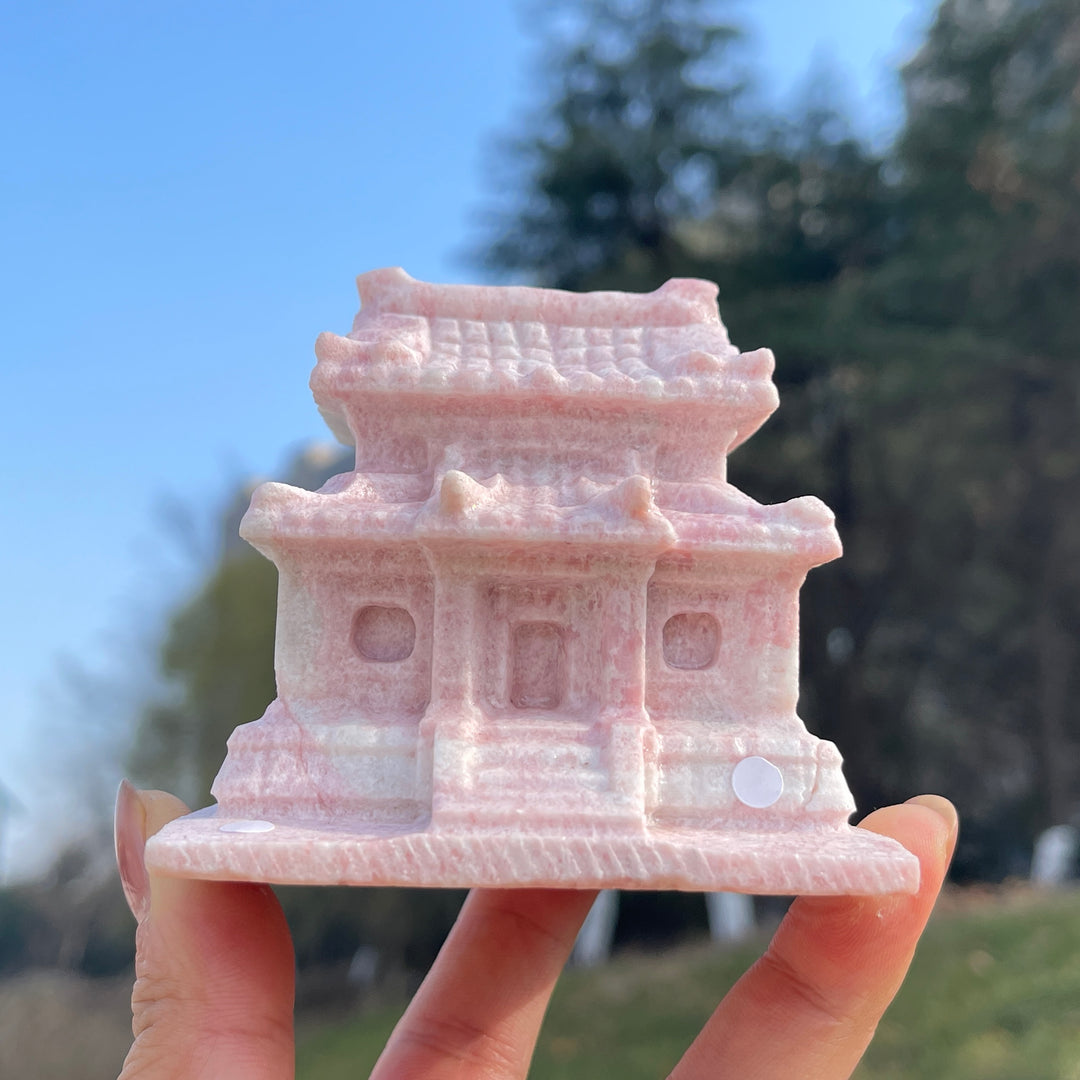 Natural Crystal Carving Temple