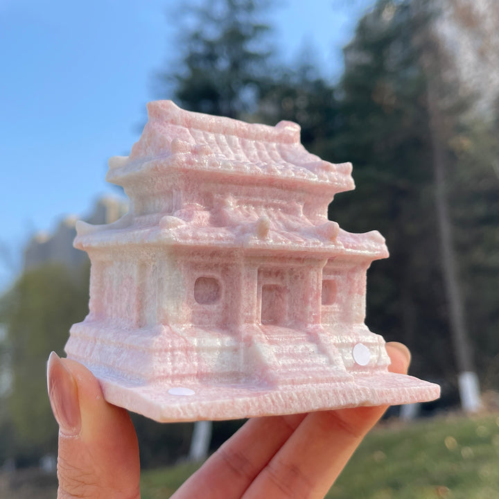 Natural Crystal Carving Temple