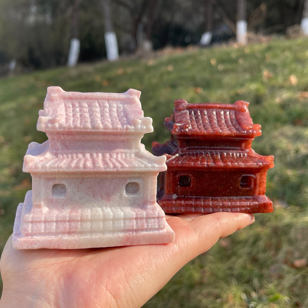 Natural Crystal Carving Temple