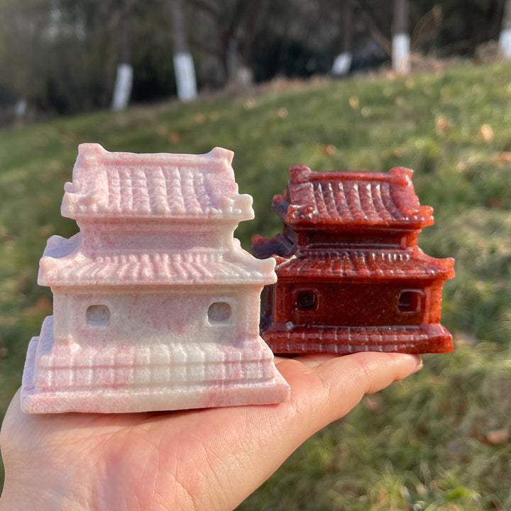 Natural Crystal Carving Temple