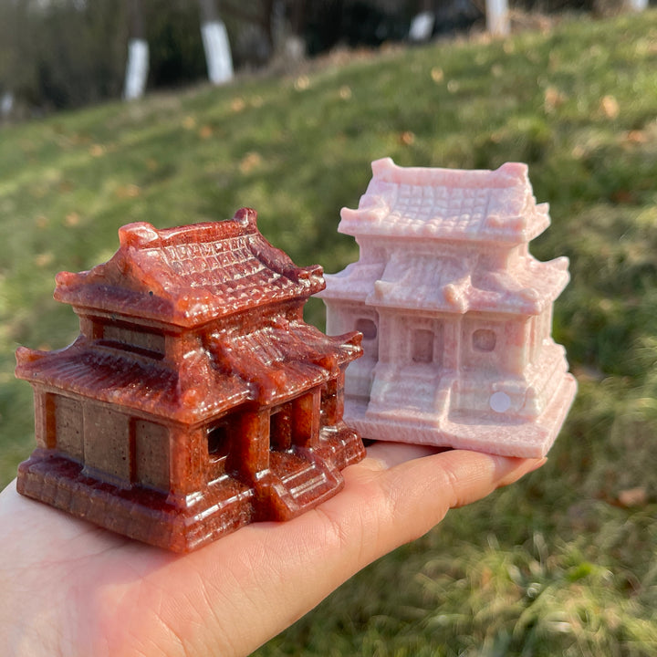 Natural Crystal Carving Temple