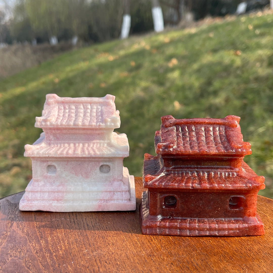 Natural Crystal Carving Temple