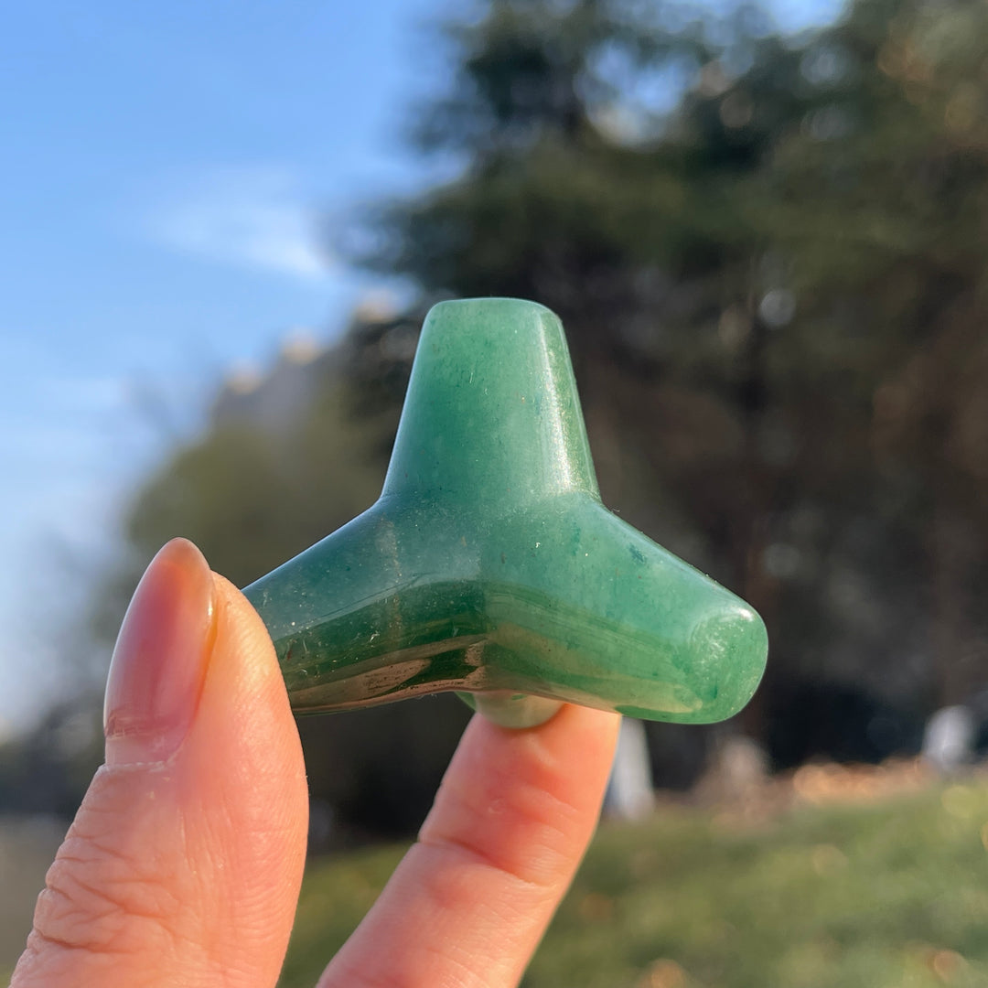 Natural Crystal Carving Tree Stump