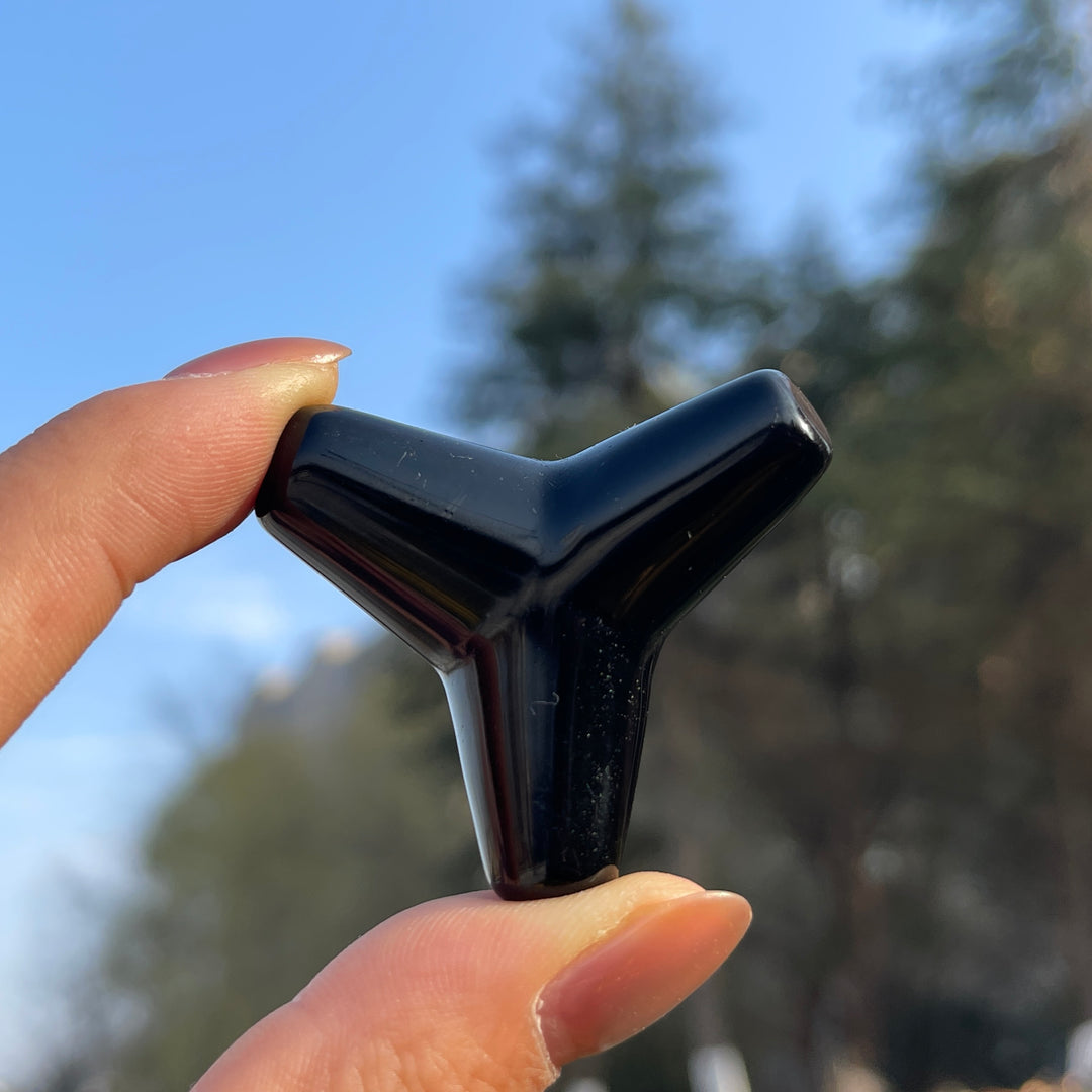 Natural Crystal Carving Tree Stump