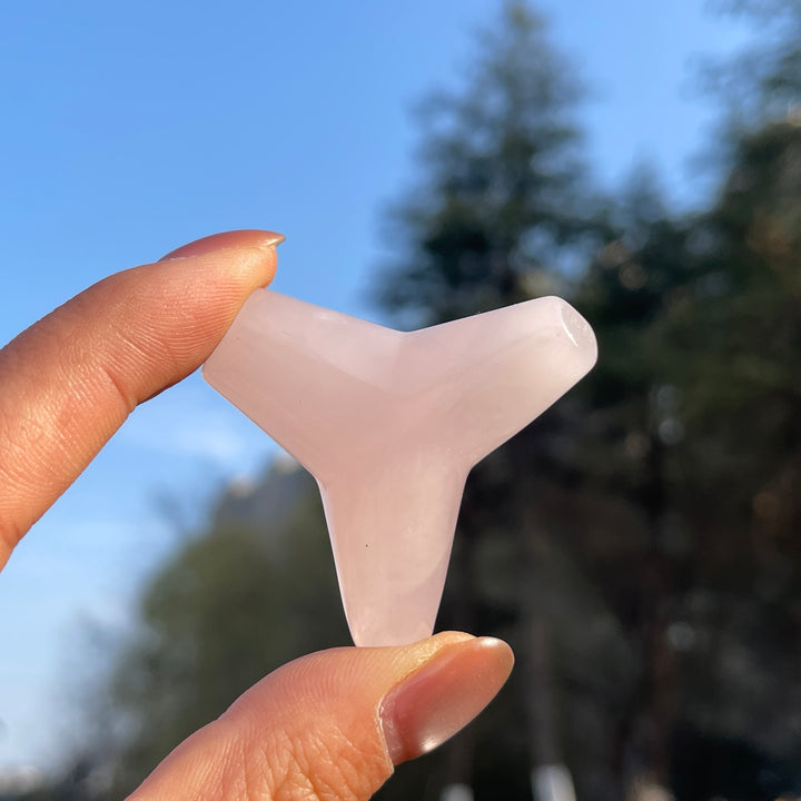 Natural Crystal Carving Tree Stump