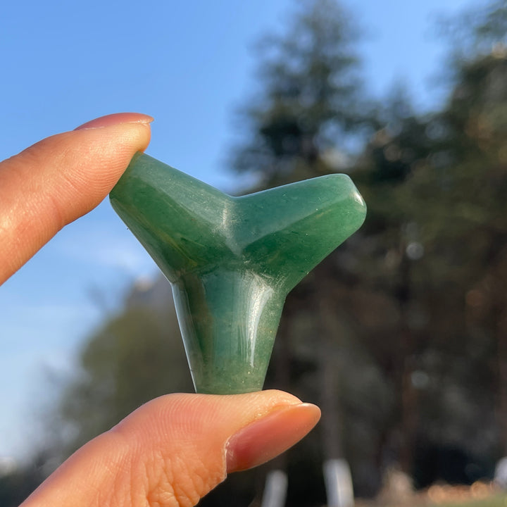 Natural Crystal Carving Tree Stump