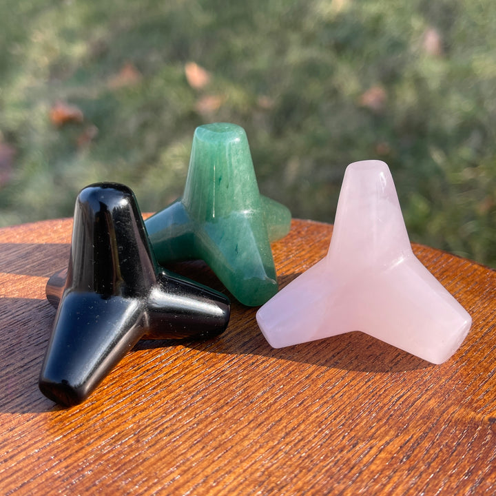 Natural Crystal Carving Tree Stump