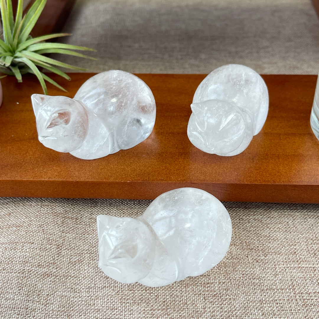 Natural Carving Loaf Cat