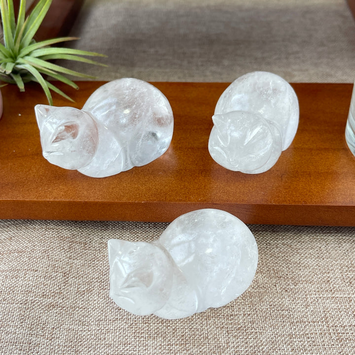 Natural Carving Loaf Cat