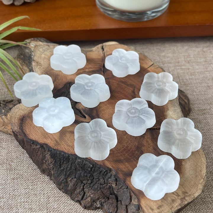 Natural Selenite Flower