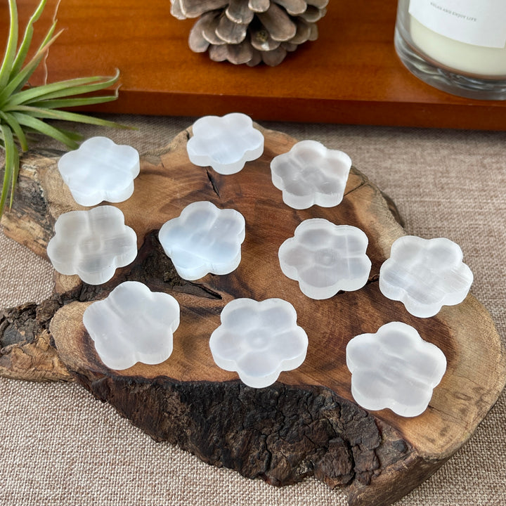 Natural Selenite Flower