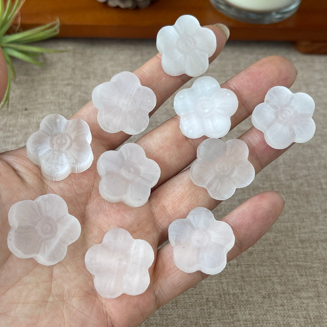 Natural Selenite Flower