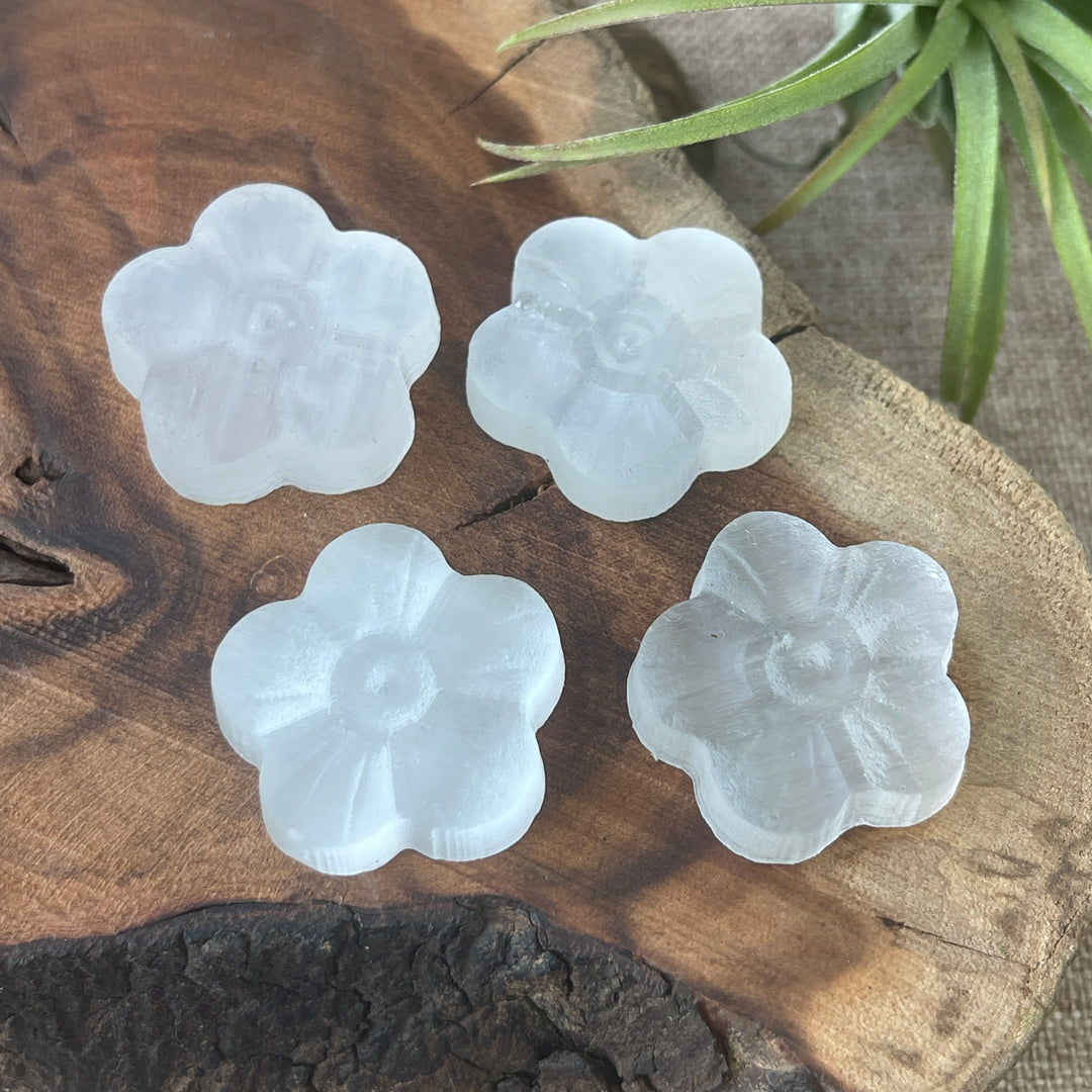 Natural Selenite Flower