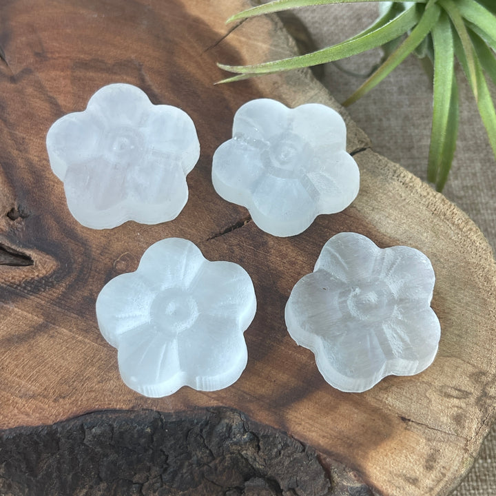 Natural Selenite Flower