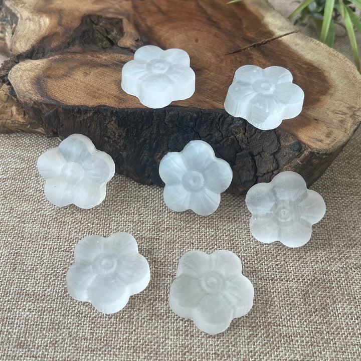 Natural Selenite Flower