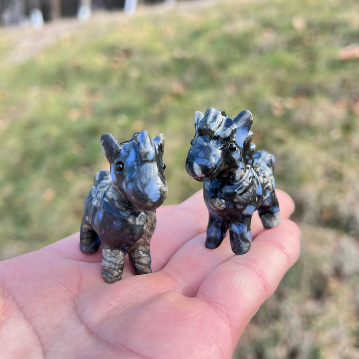 Natural Crystal Carving Horse