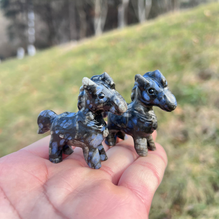 Natural Crystal Carving Horse