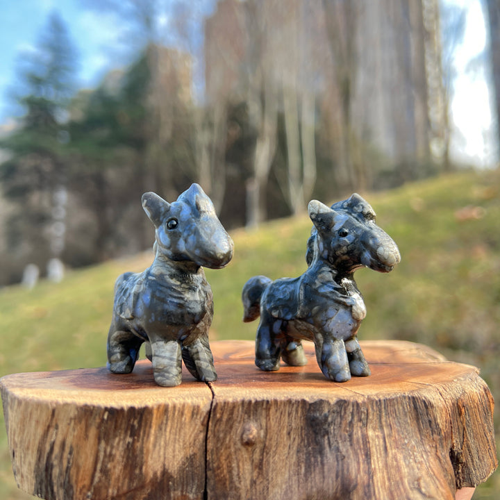 Natural Crystal Carving Horse