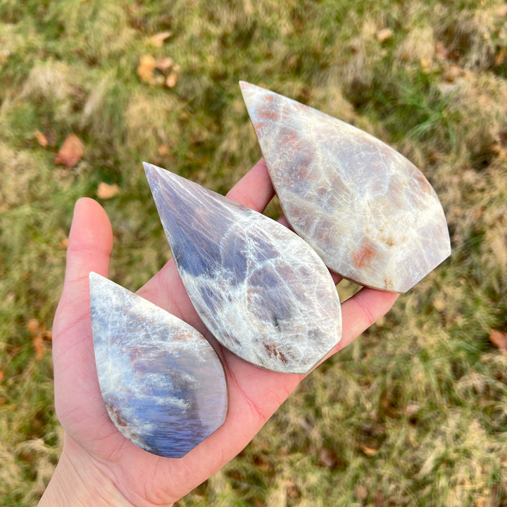 Natural Moonstone Teardrop