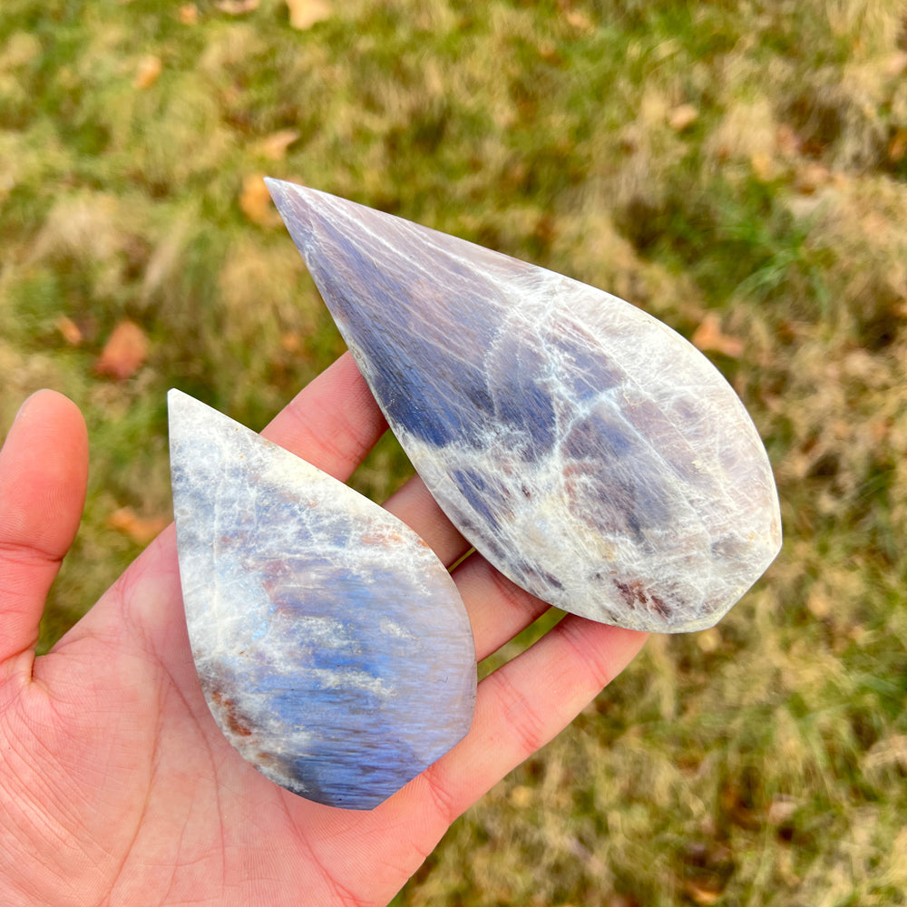 Natural Moonstone Teardrop